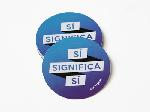 Click here for more information about SP-20-09 - "Calcomanas S Significa S" Sticker (20 pack)